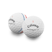 Used Callaway Chrome Soft X Ls Triple Track Golf Balls - 1 Dozen