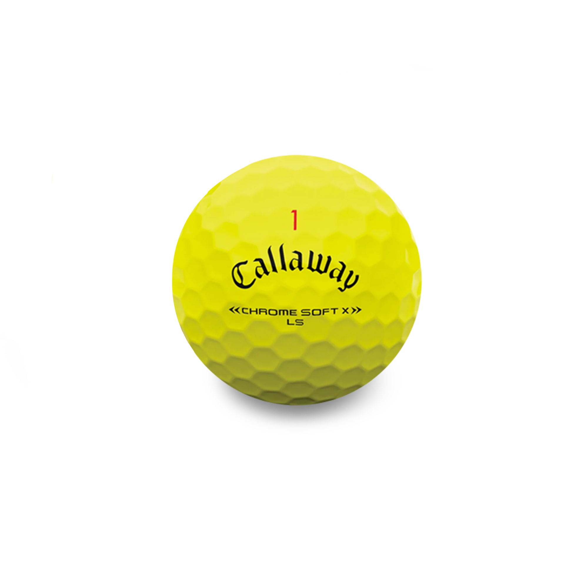 Used Callaway Chrome Soft X Ls Triple Track Golf Balls - 1 Dozen