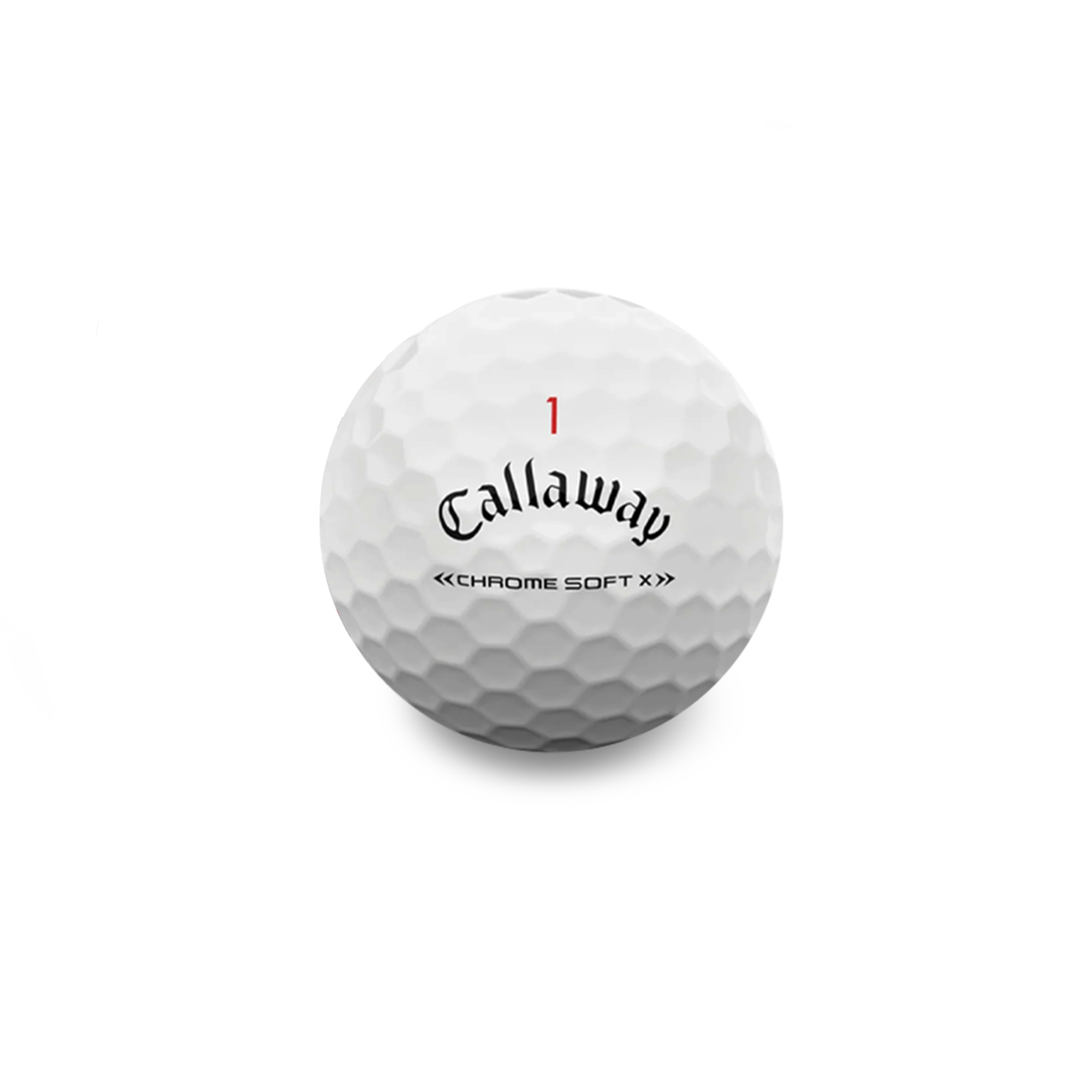 Used Callaway Chromesoft X Triple Track Golf Balls (one Dozen)