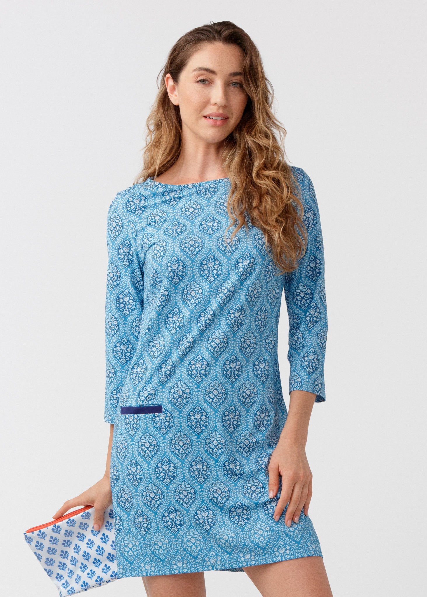 Harbor Cabana Shift Dress