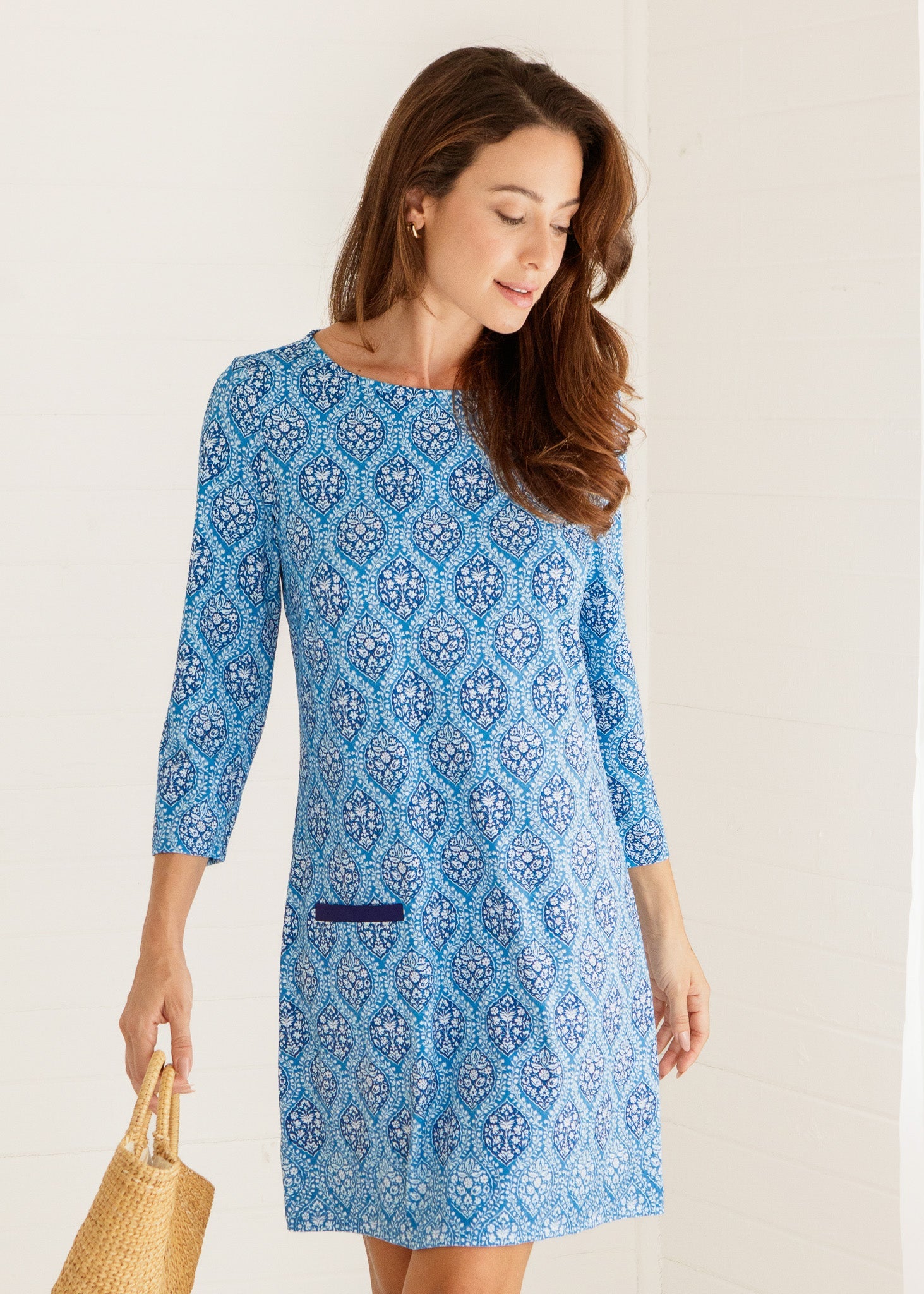 Harbor Cabana Shift Dress