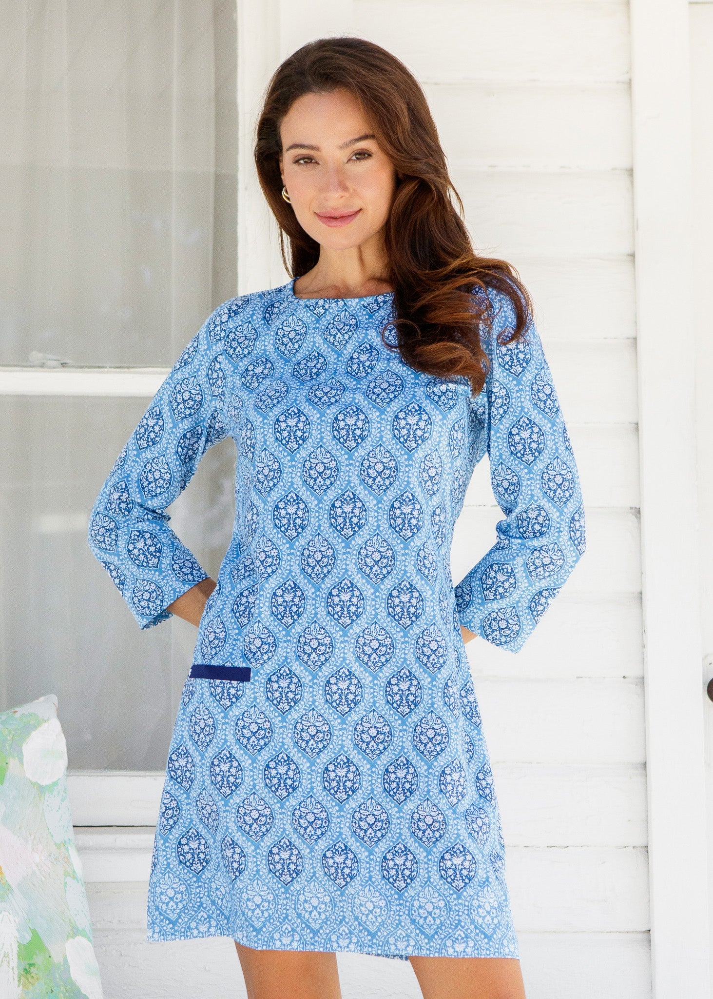 Harbor Cabana Shift Dress