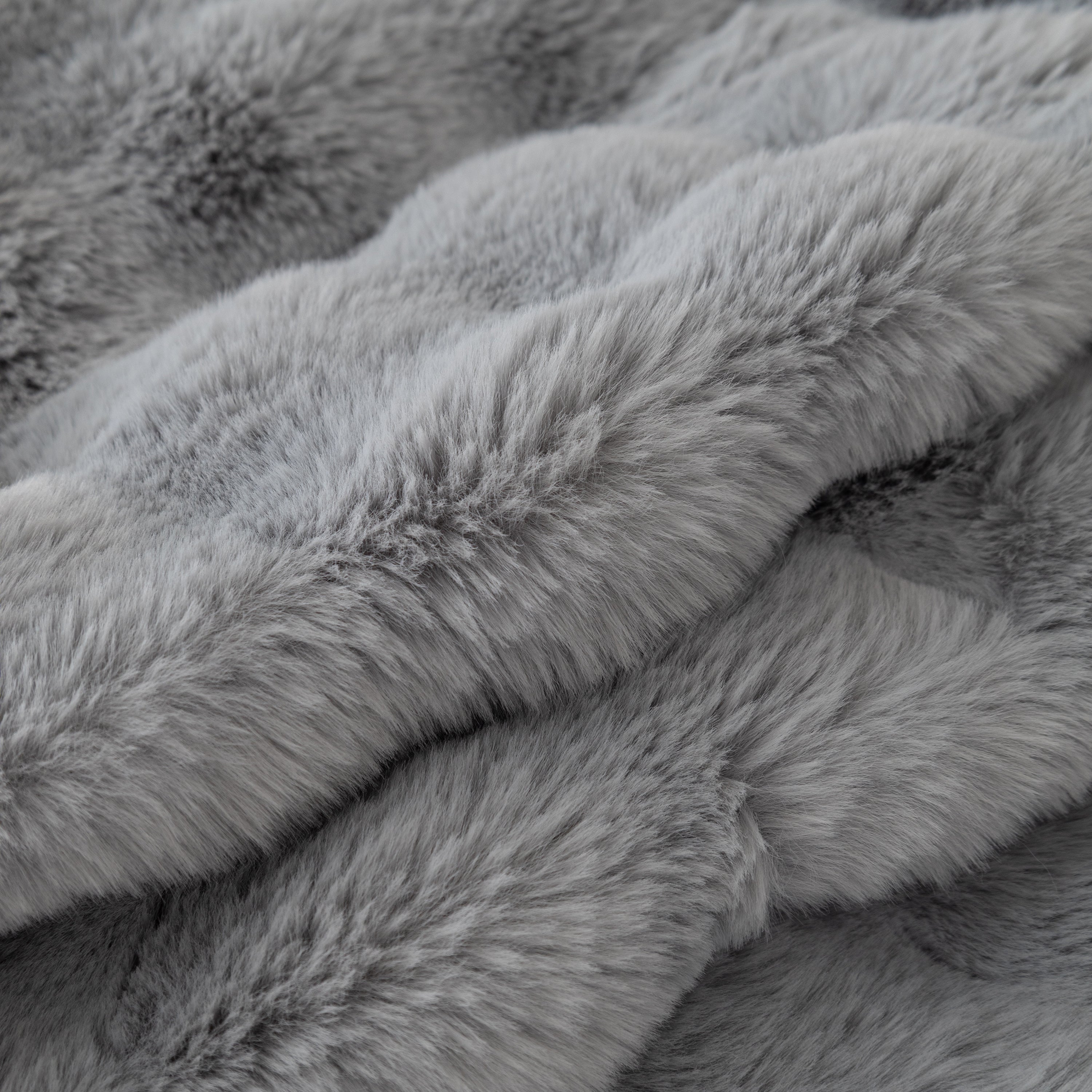Faux Rabbit Fur Throws For Sofas, Stylish Throw Blankets For Couch And Couch Throw Cover