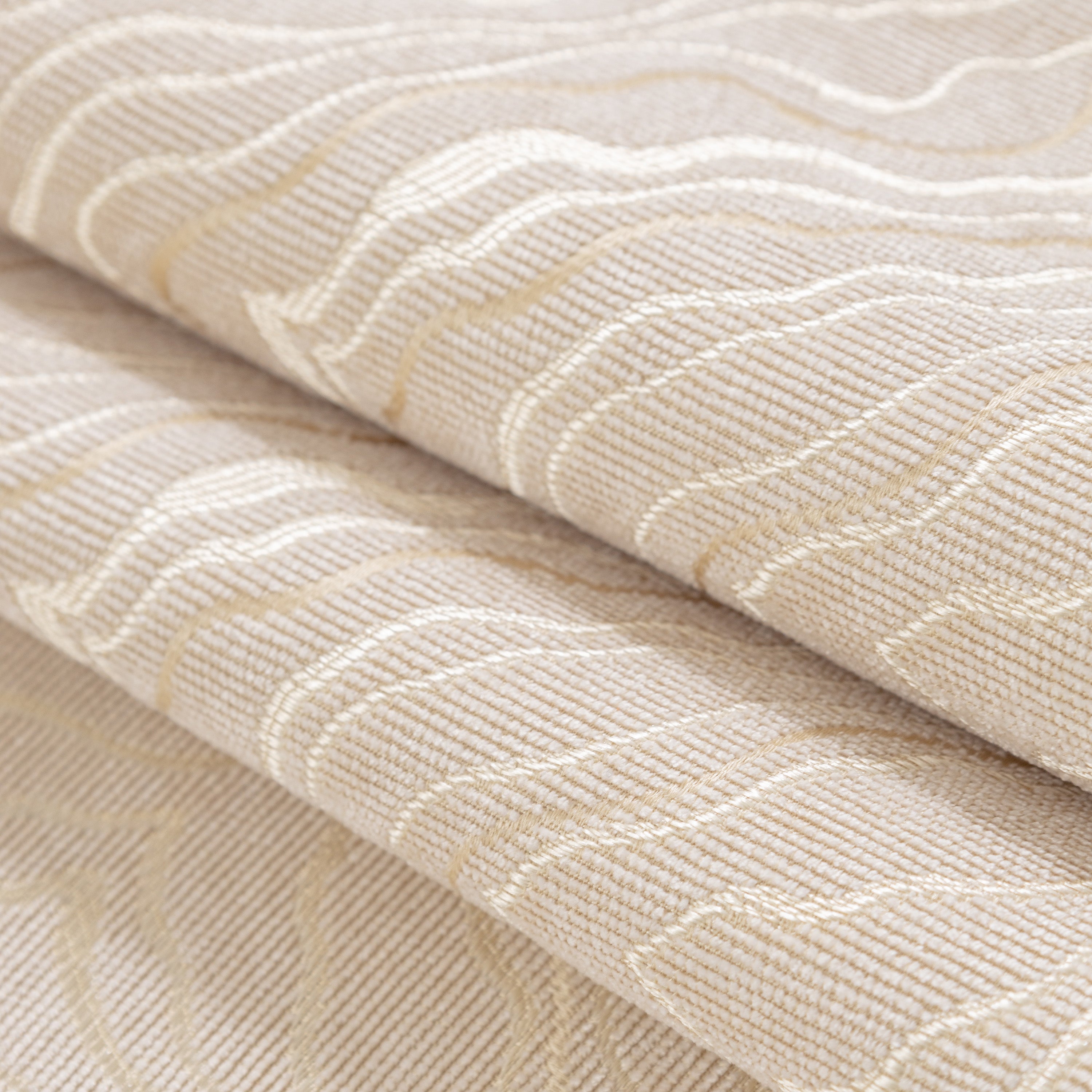 Modular Sofa Cover For Sectionals, Gold Striped Non-slip Couch Protector