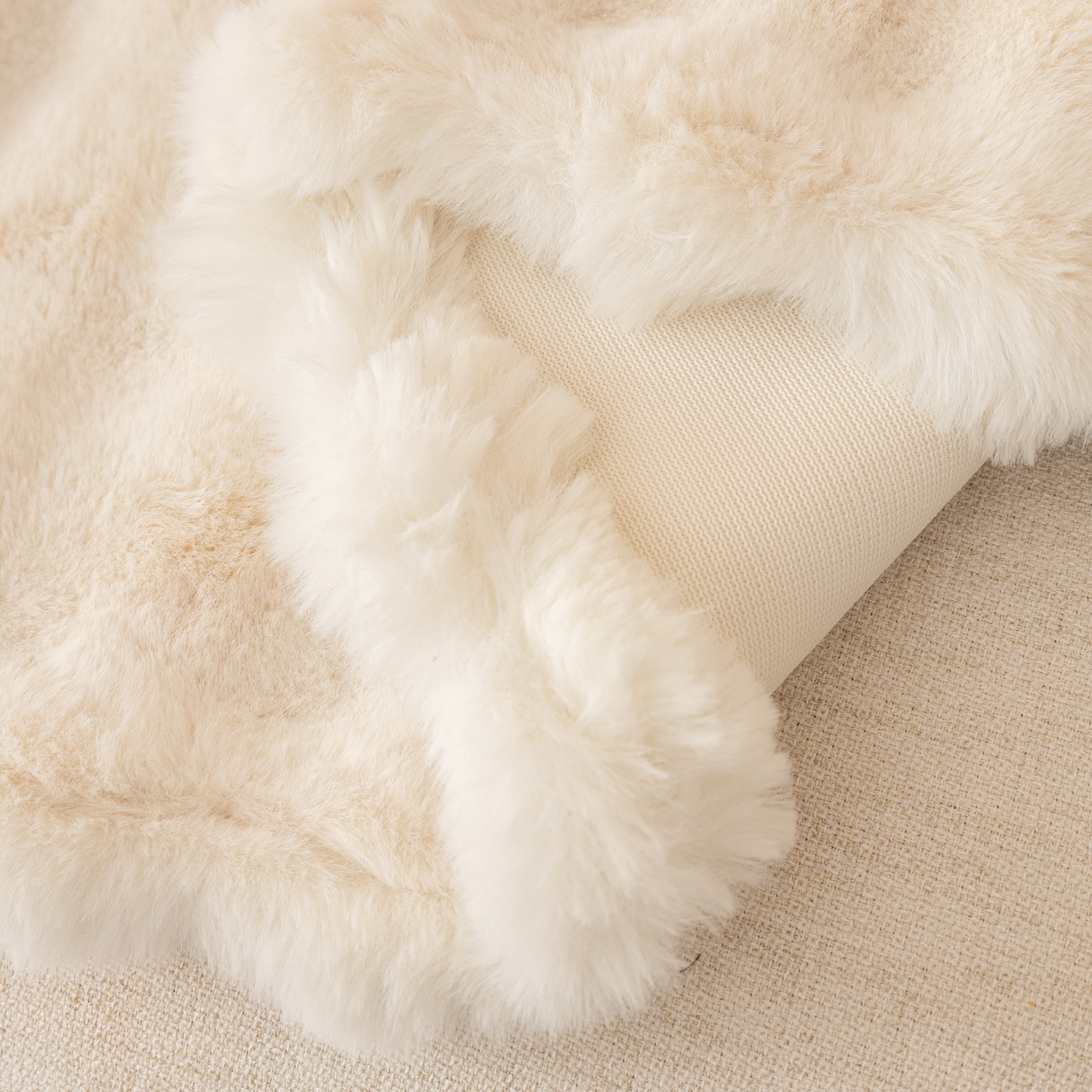 Super Soft Fluffy Faux Rabbit Fur Sofa Throw Blanket, Couch Cover Blanket For Couches Living Room Furniture Throw