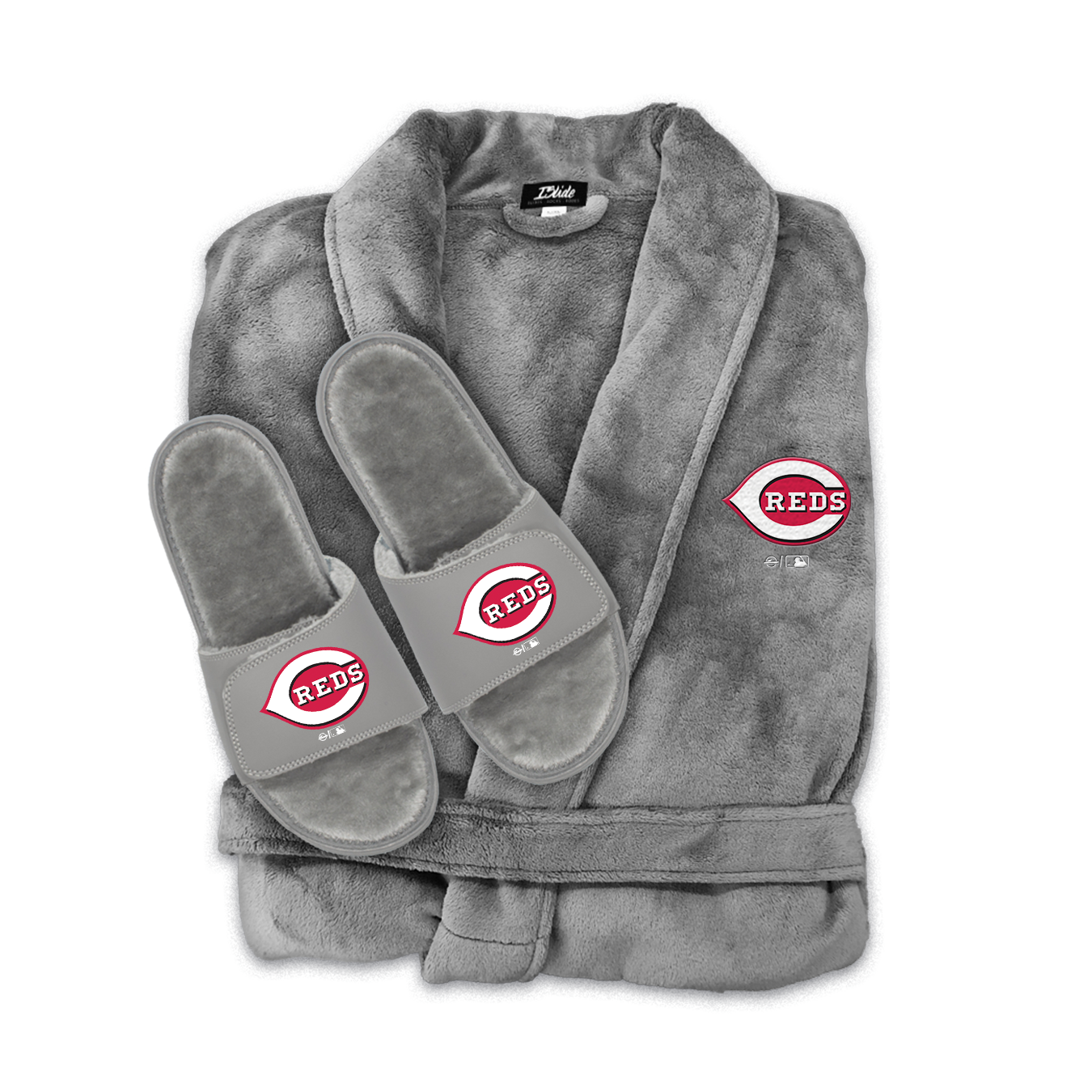 Cincinnati Reds Boss Robe & Slides Bundle