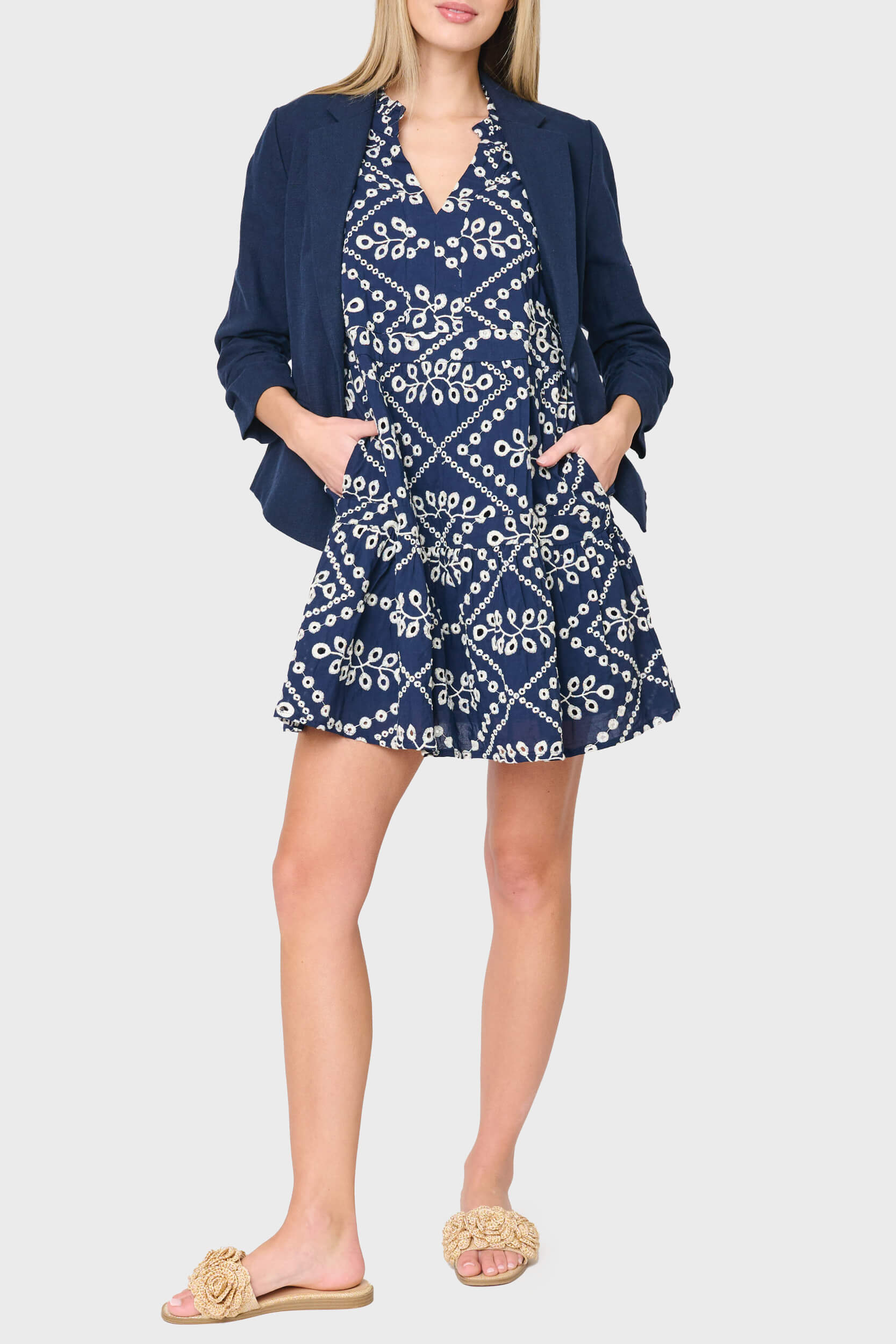 Flutter Sleeve Decked Out Day Dress