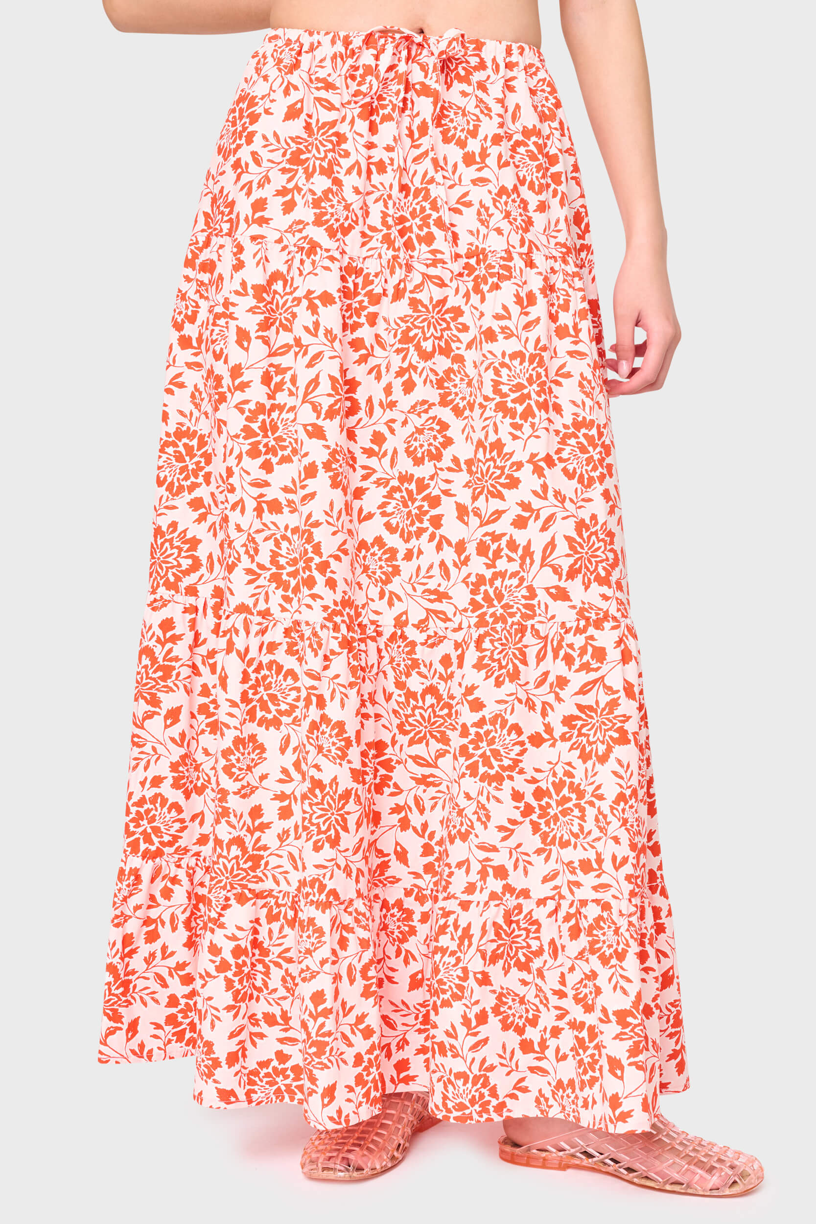 Tiered Ultra Maxi Skirt