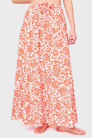 Tiered Ultra Maxi Skirt