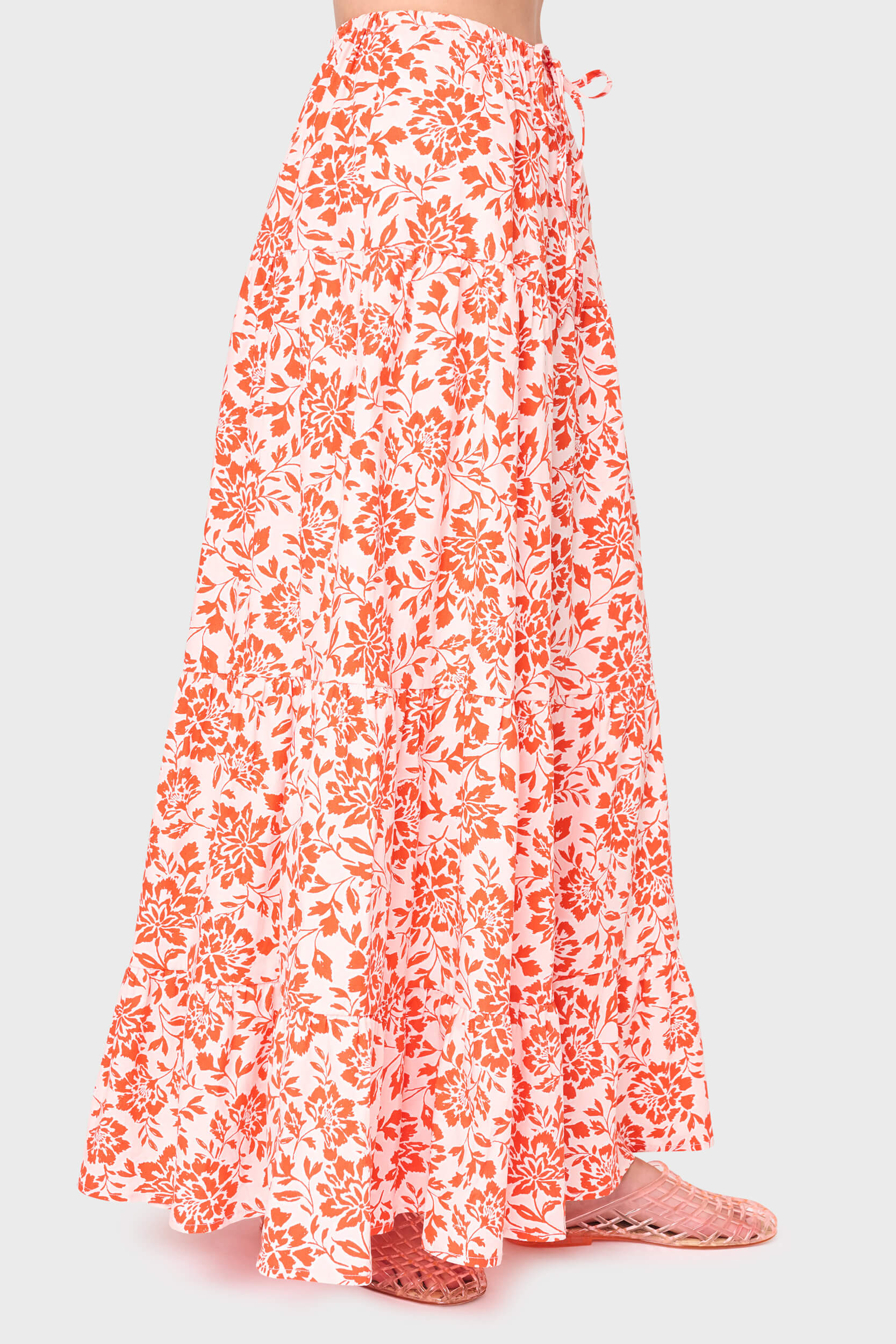 Tiered Ultra Maxi Skirt
