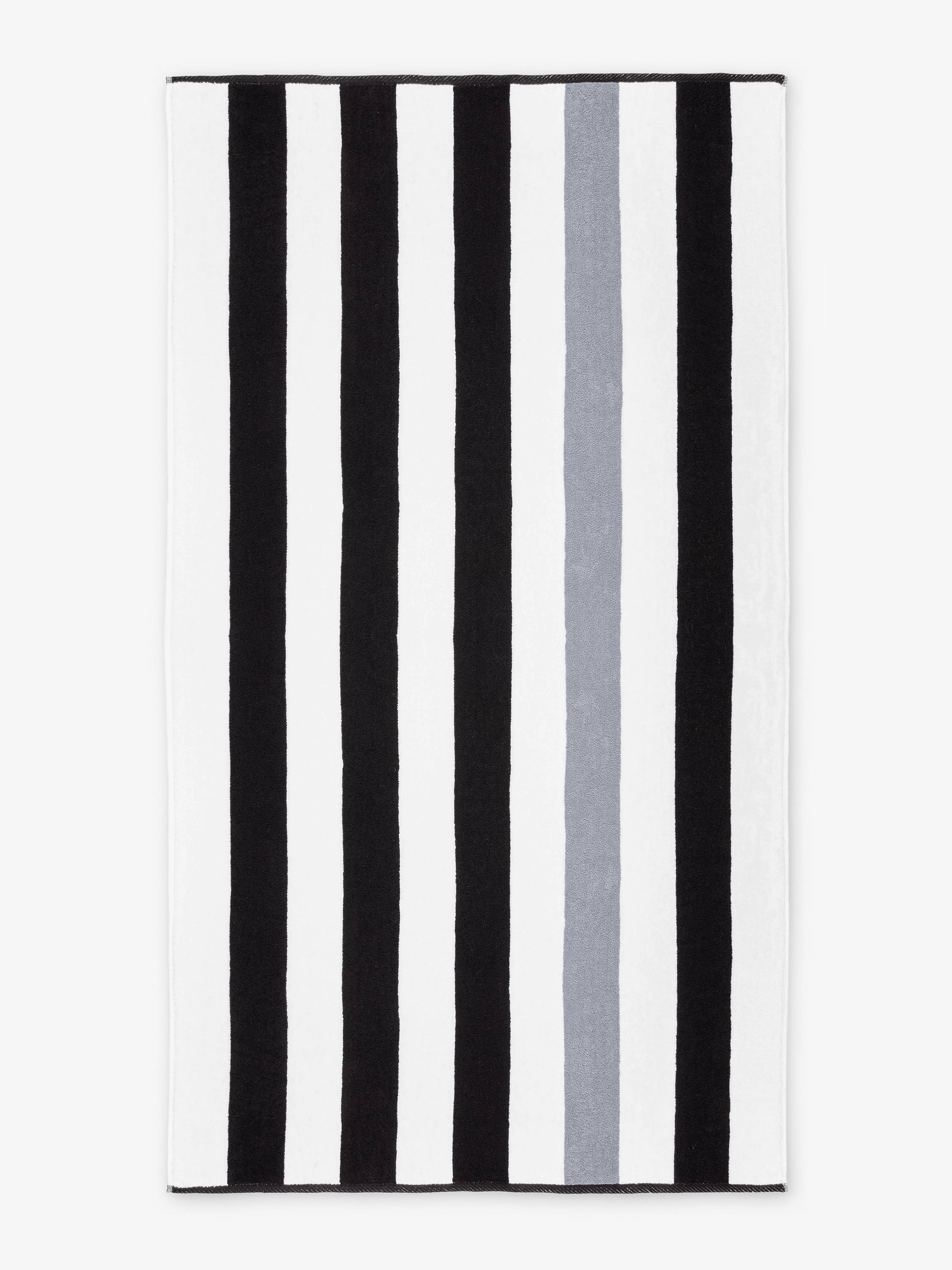 Black & Stone Classic Cabana Beach Towel