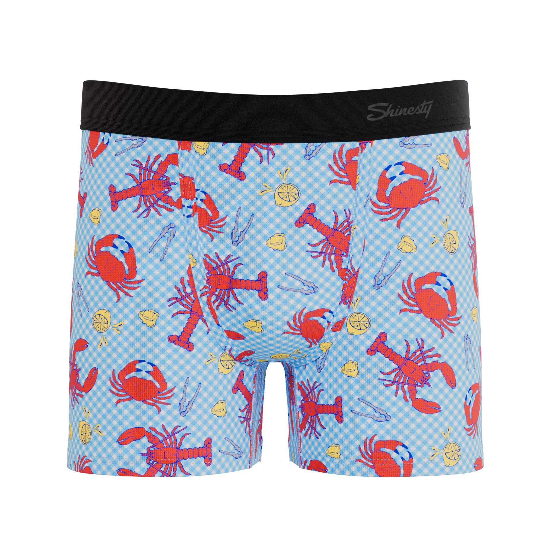 The Cajun Cookout | Summer Crabs Boy's Boxer Briefs