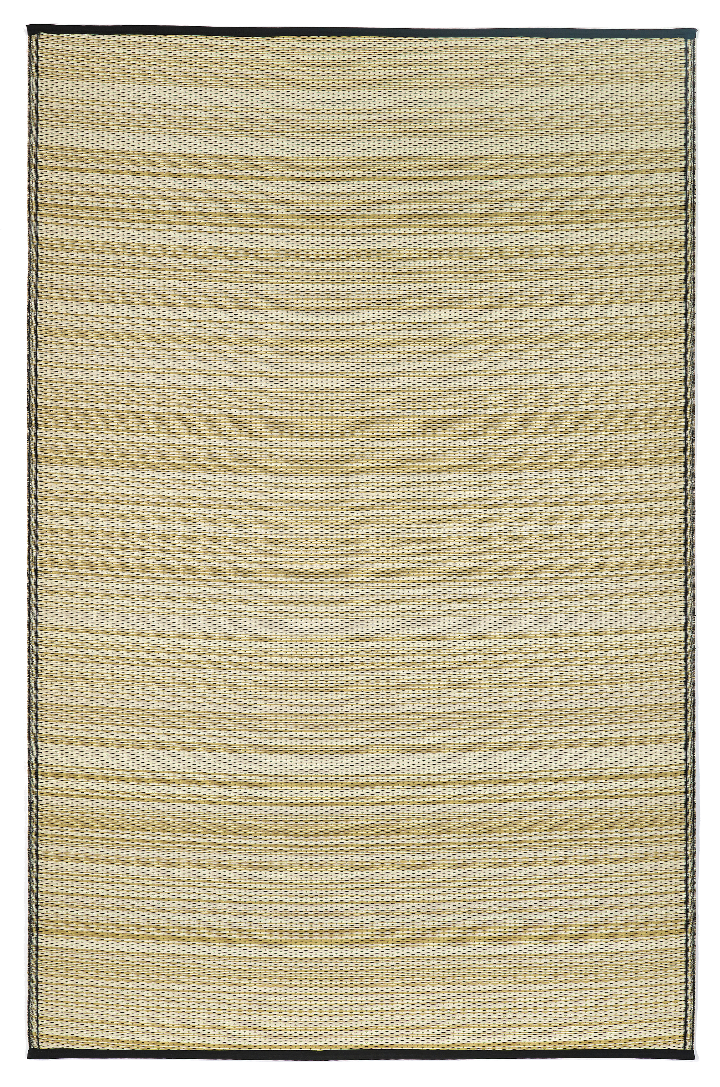 Cancun Shadow - Sand & Black Outdoor Rug For Patio