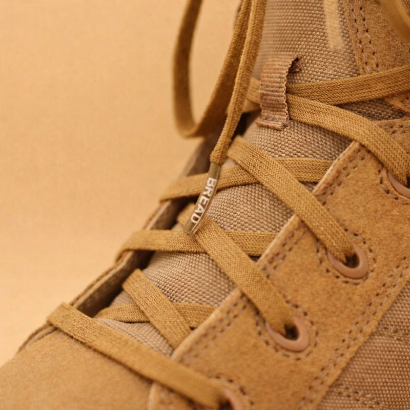 Coyote Brown Elastic Shoelaces