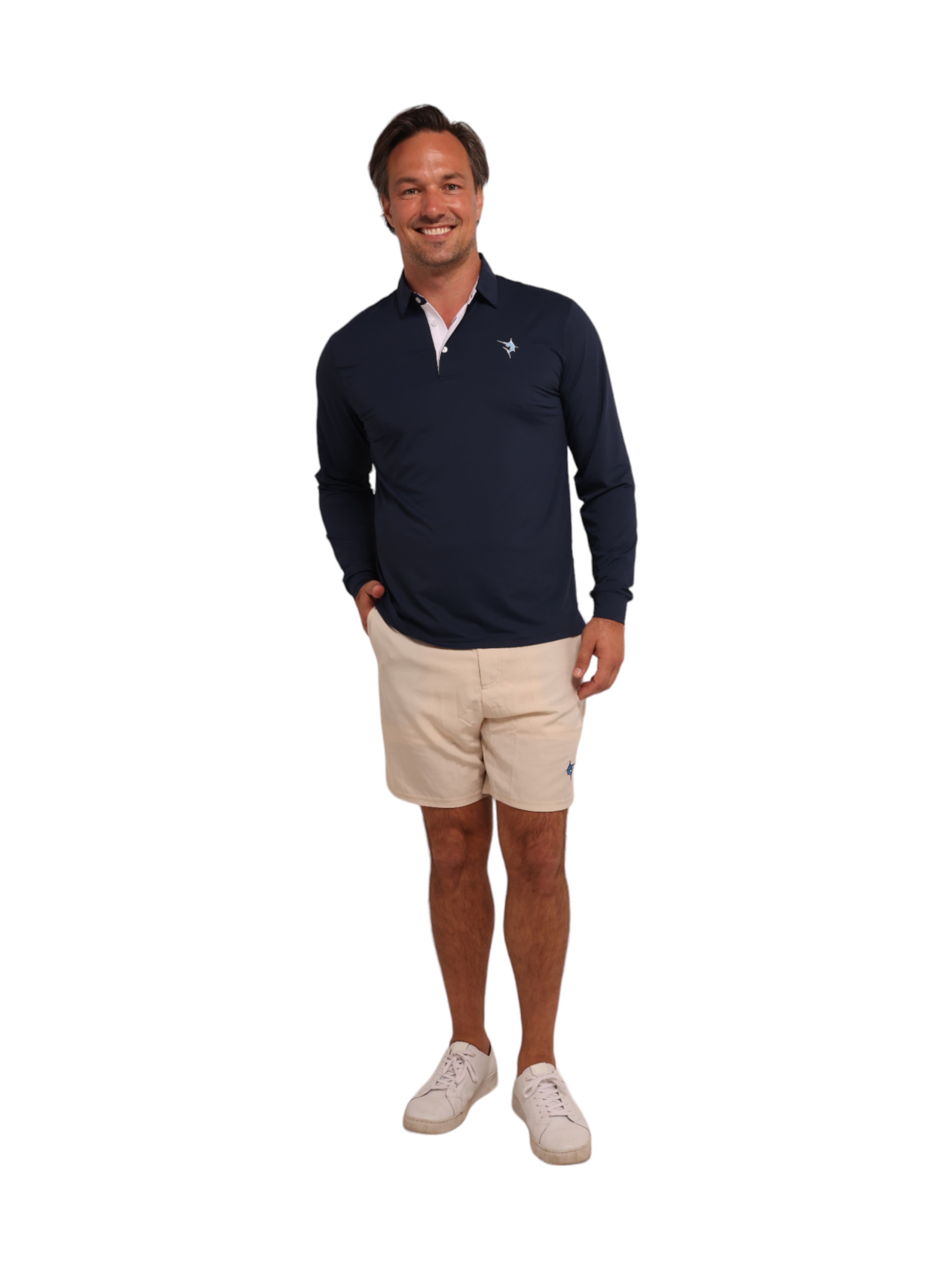 Coast Long Sleeve Polo