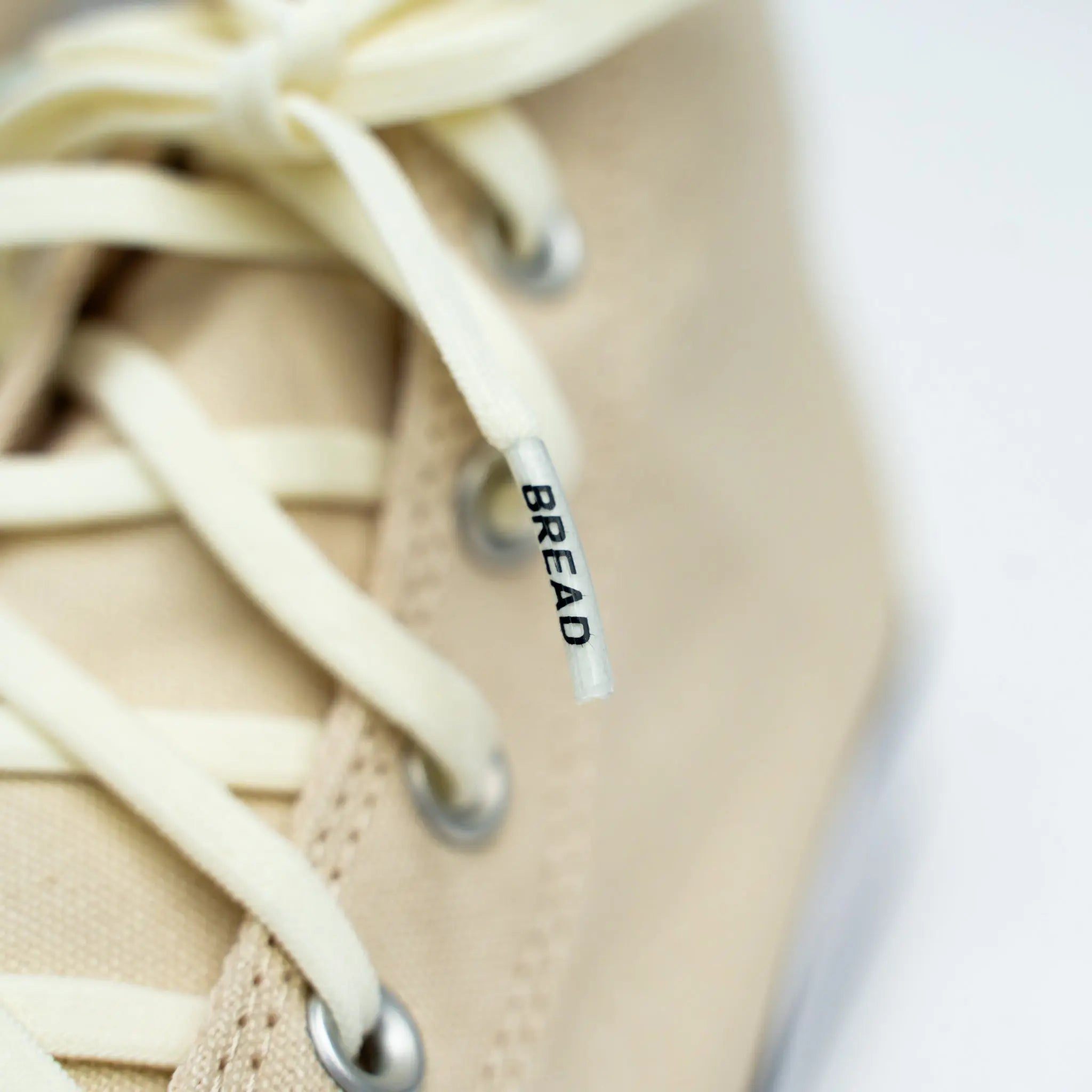 Luxe Creme Elastic Shoelaces