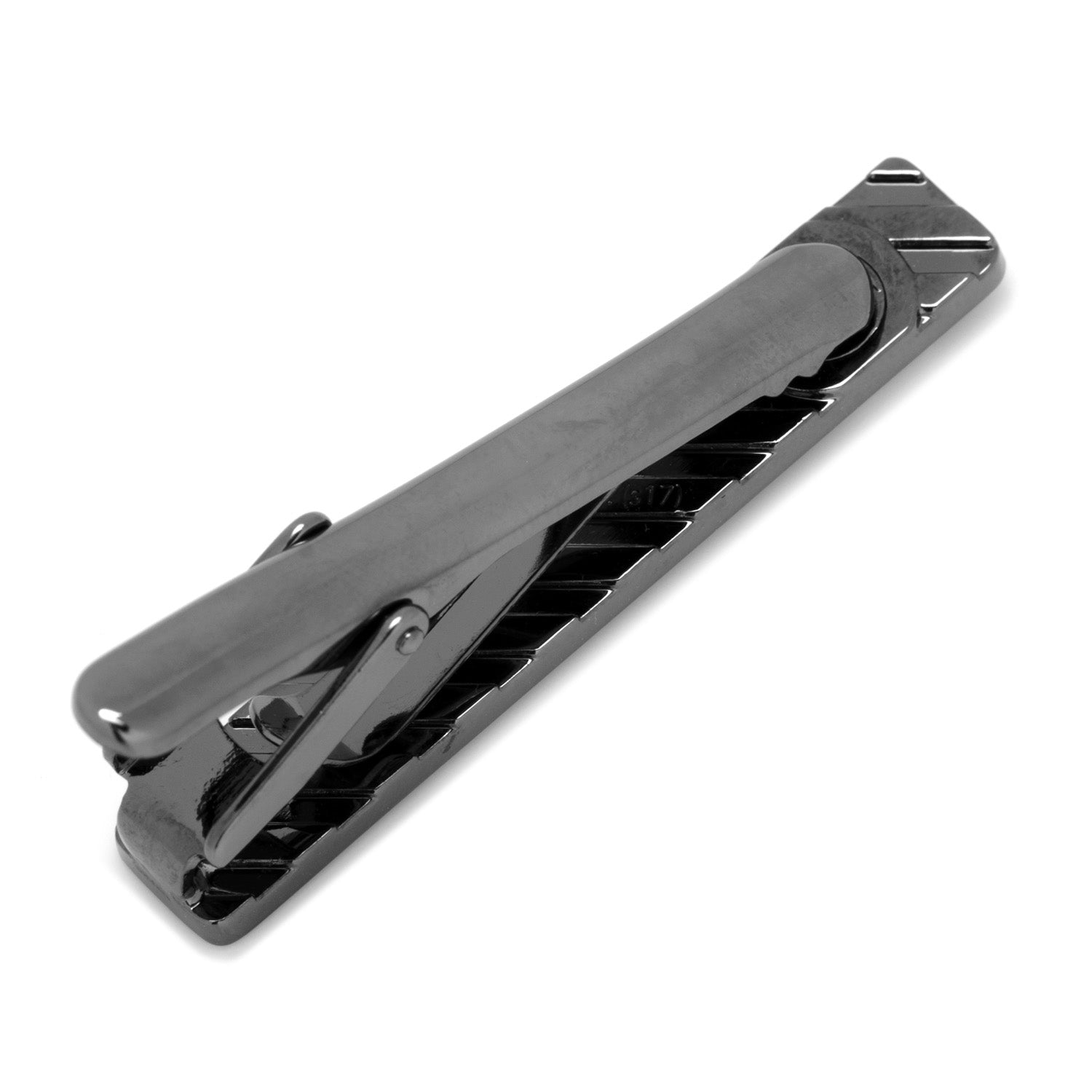 Dc Superman Black And Gold Tie Clip