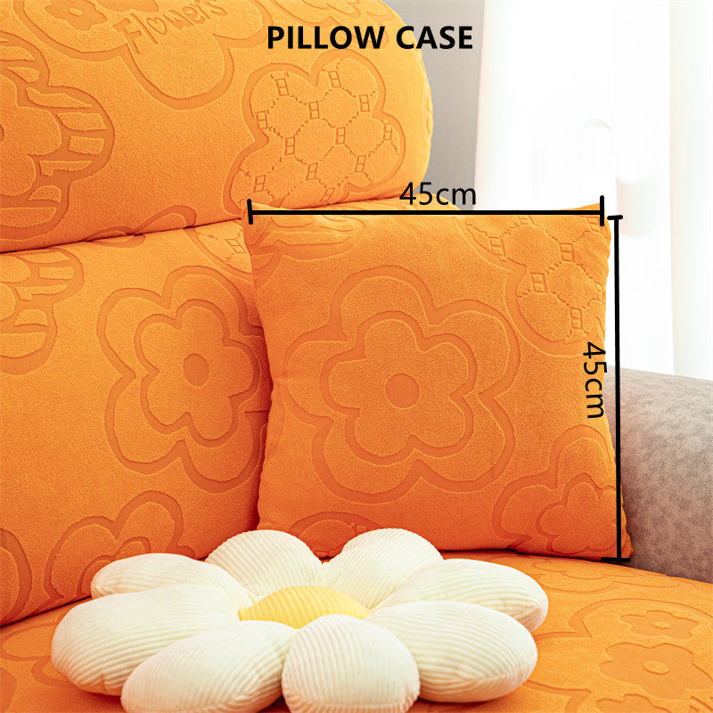 Slipcover Kas Sofa Cover Sunflower Seat Covers Elastic Dustproof Couch Cushion Cover