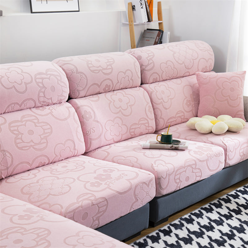 Slipcover Kas Sofa Cover Protector All Season Dustproof And Elastic Sunflower Couch Cushion Cover