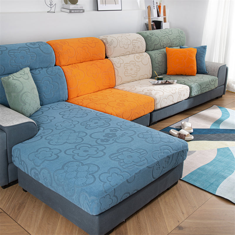 Slipcover Kas Sofa Cover Sunflower Seat Covers Elastic Dustproof Couch Cushion Cover
