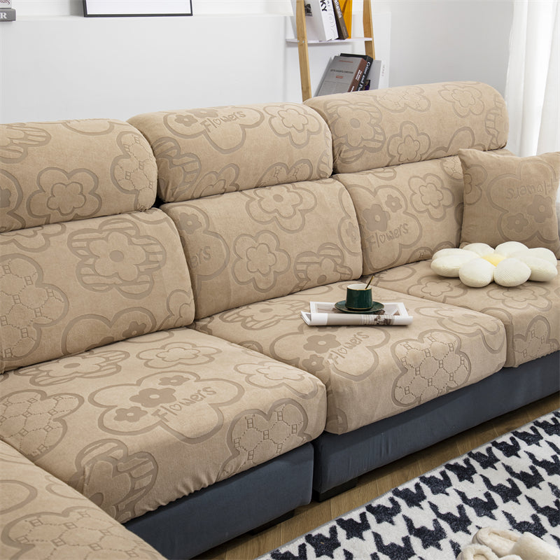 Slipcover Kas Sofa Cover Sunflower Seat Covers Elastic Dustproof Couch Cushion Cover
