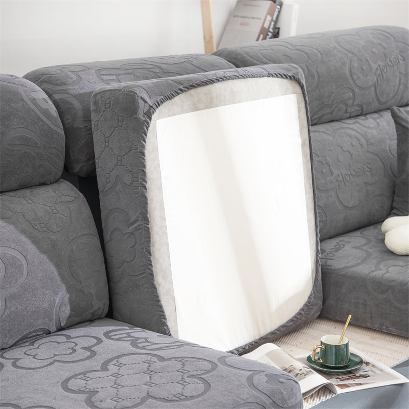 Slipcover Kas Sofa Cover Sunflower Seat Covers Elastic Dustproof Couch Cushion Cover