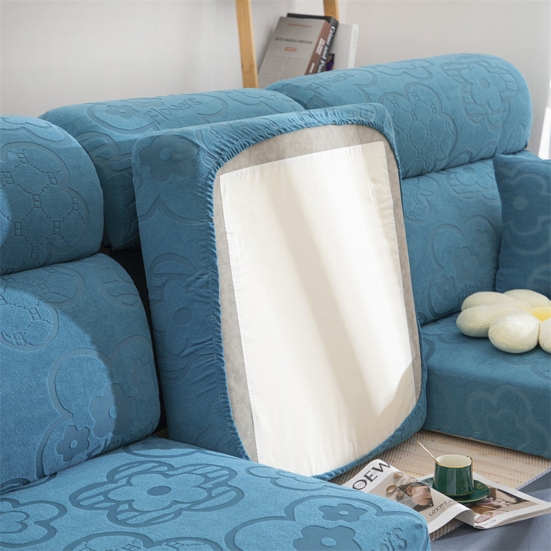 Slipcover Kas Sofa Cover Sunflower Seat Covers Elastic Dustproof Couch Cushion Cover
