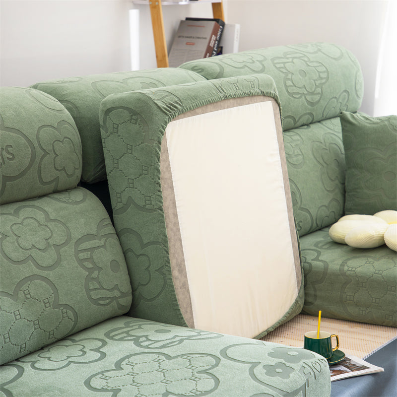 Slipcover Kas Sofa Cover Protector All Season Dustproof And Elastic Sunflower Couch Cushion Cover