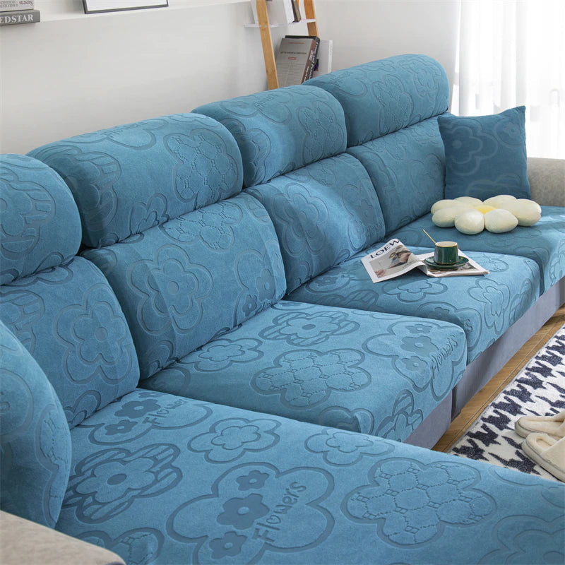 Slipcover Kas Sofa Cover Sunflower Seat Covers Elastic Dustproof Couch Cushion Cover