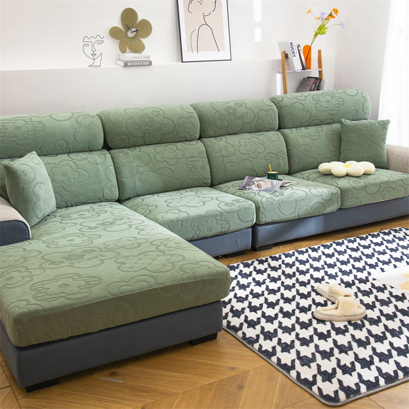 Slipcover Kas Sofa Cover Sunflower Seat Covers Elastic Dustproof Couch Cushion Cover