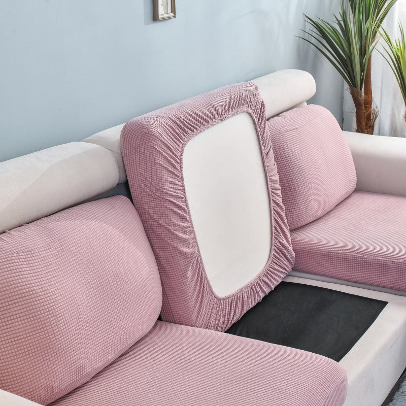 Stretchy, Washable, And Removable Slipcovers For Jacquard Sofa, Chair, And Seat Cushions. Available For 1/2/3/4 Seats
