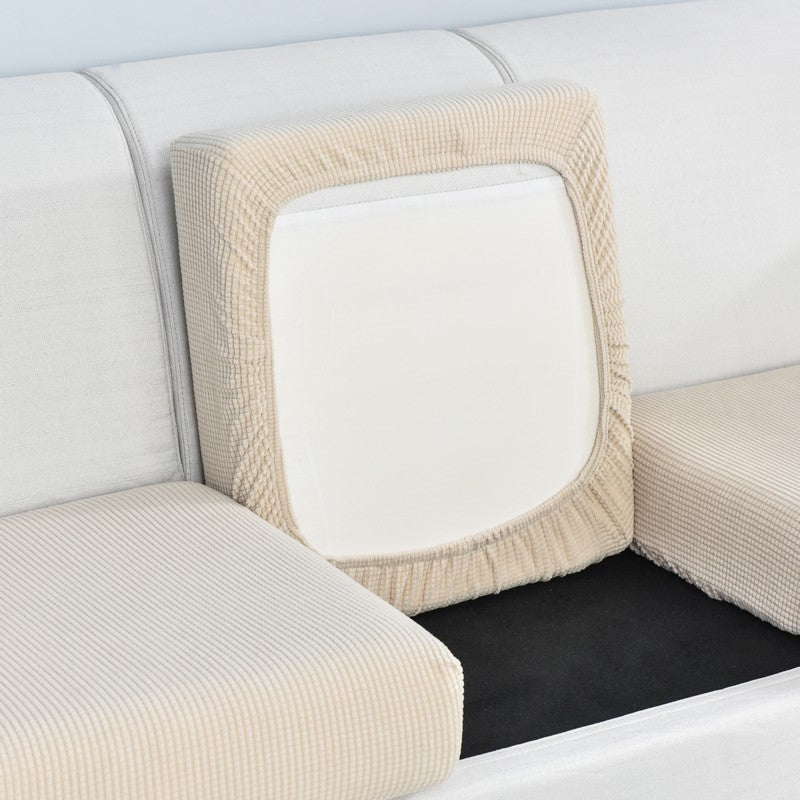 Stretchy, Washable, And Removable Slipcovers For Jacquard Sofa, Chair, And Seat Cushions. Available For 1/2/3/4 Seats