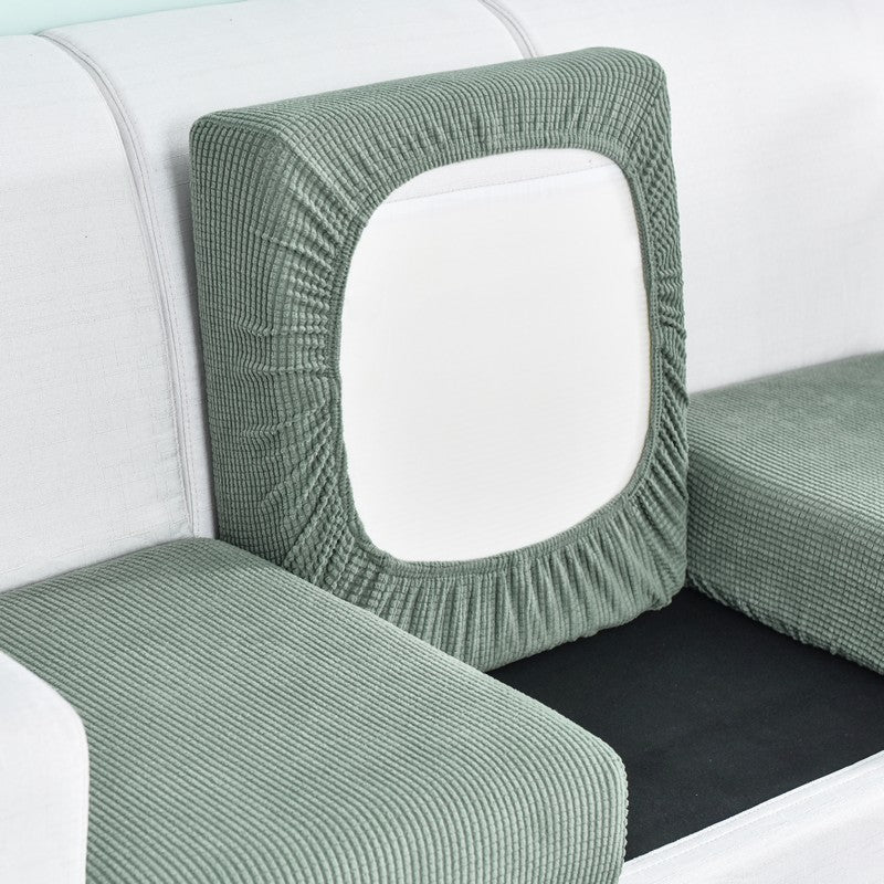 Stretchy, Washable, And Removable Slipcovers For Jacquard Sofa, Chair, And Seat Cushions. Available For 1/2/3/4 Seats