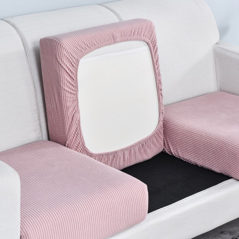 Stretchy, Washable, And Removable Slipcovers For Jacquard Sofa, Chair, And Seat Cushions. Available For 1/2/3/4 Seats