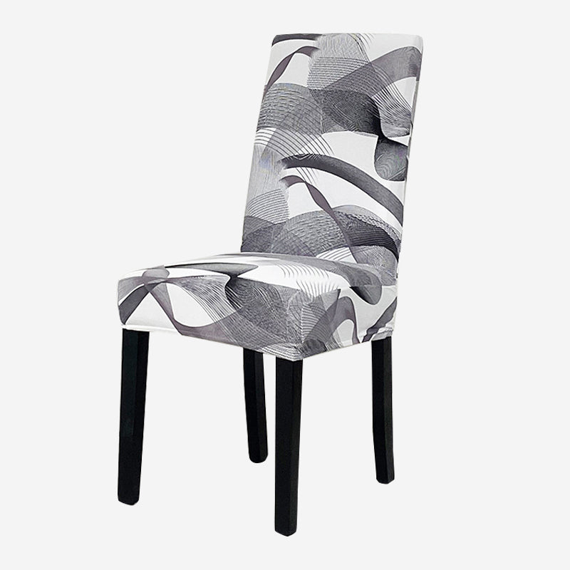 Kas Geometry Chair Cover Elastic Chair Covers Spandex Stretch Anti-dirty Removable Dining Office Chair Case