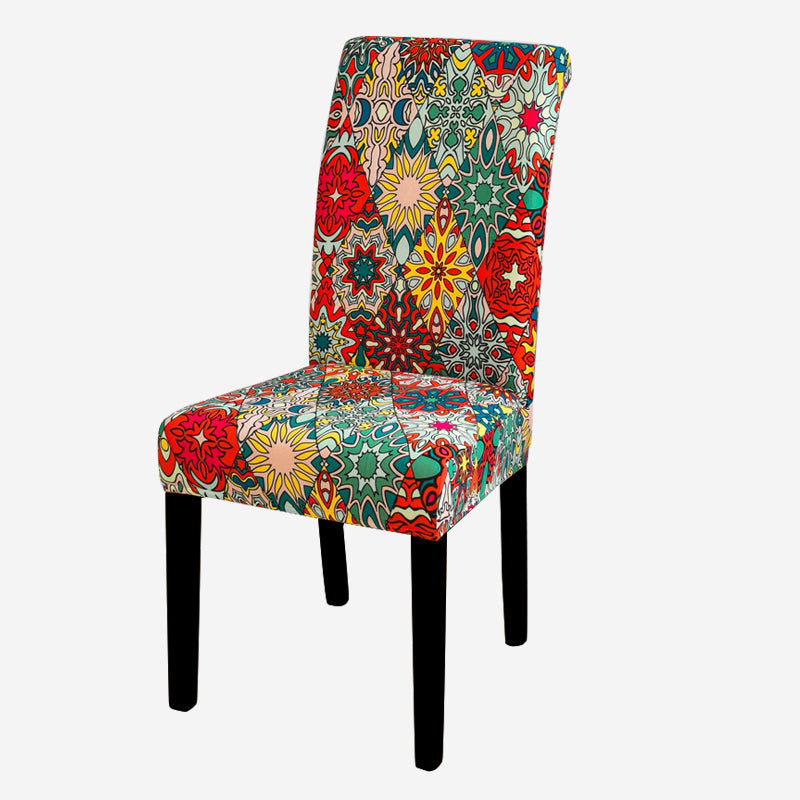 Kas Geometry Chair Cover Elastic Chair Covers Spandex Stretch Anti-dirty Removable Dining Office Chair Case