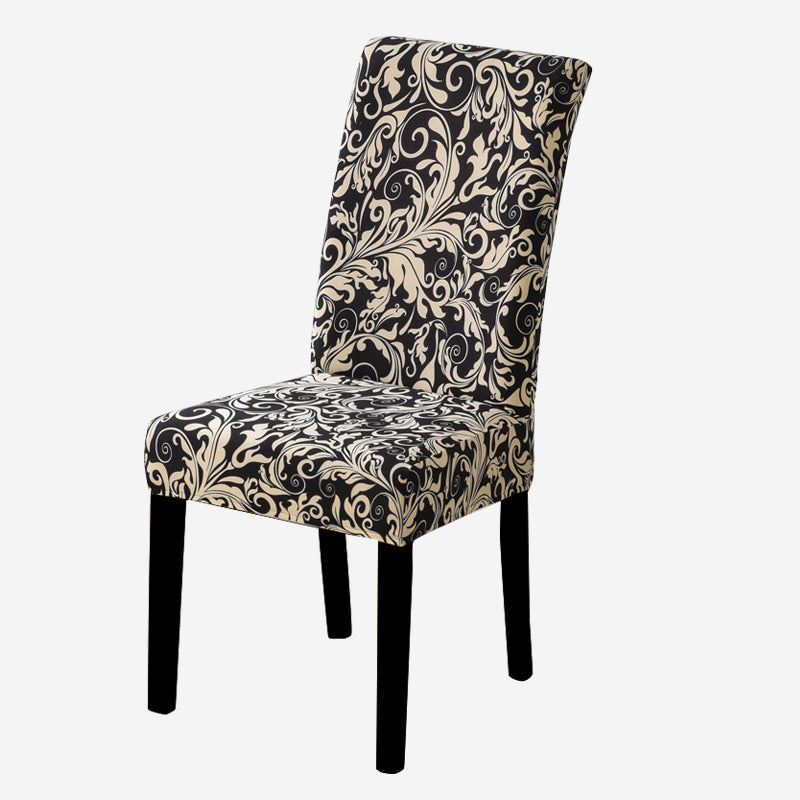 Kas Geometry Chair Cover Elastic Chair Covers Spandex Stretch Anti-dirty Removable Dining Office Chair Case