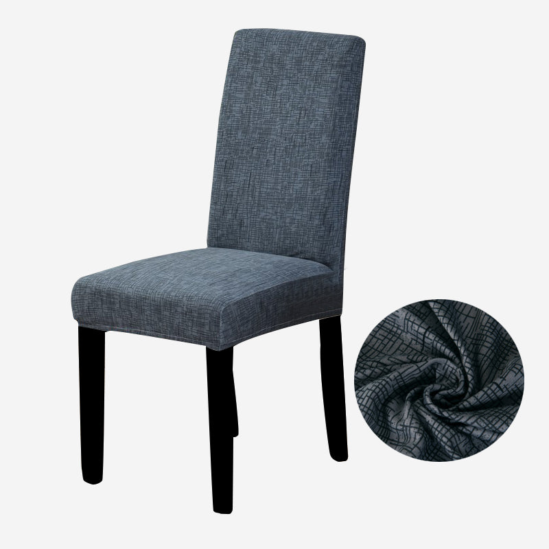 Kas Geometry Chair Cover Elastic Chair Covers Spandex Stretch Anti-dirty Removable Dining Office Chair Case