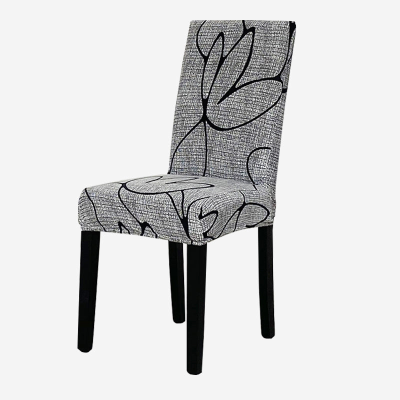 Kas Geometry Chair Cover Elastic Chair Covers Spandex Stretch Anti-dirty Removable Dining Office Chair Case