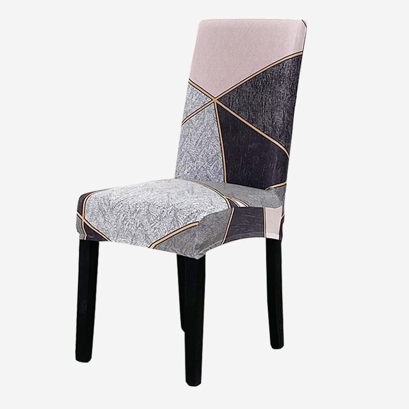 Kas Geometry Chair Cover Elastic Chair Covers Spandex Stretch Anti-dirty Removable Dining Office Chair Case