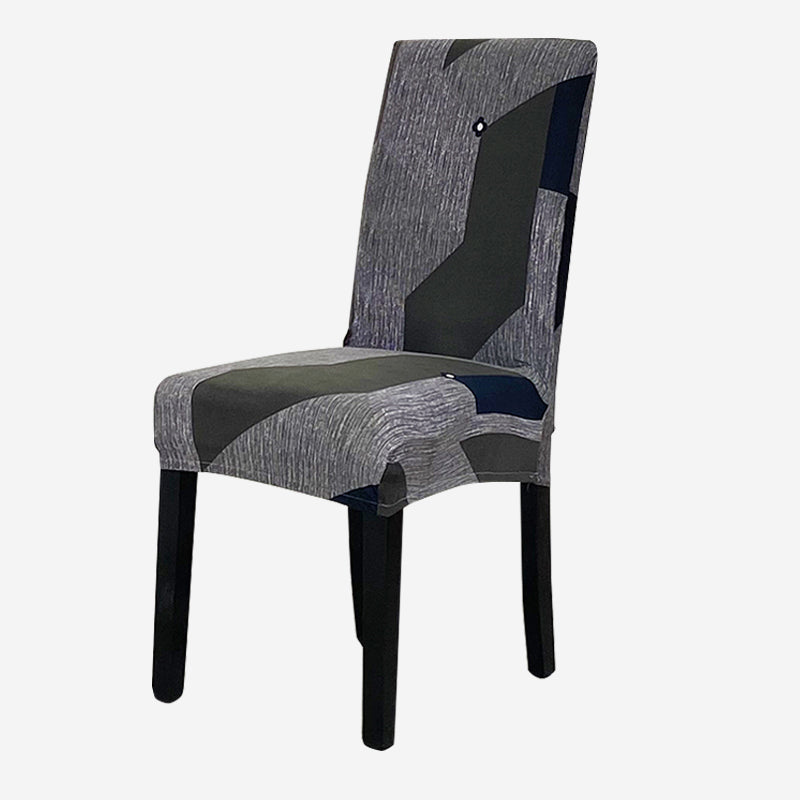Kas Geometry Chair Cover Elastic Chair Covers Spandex Stretch Anti-dirty Removable Dining Office Chair Case