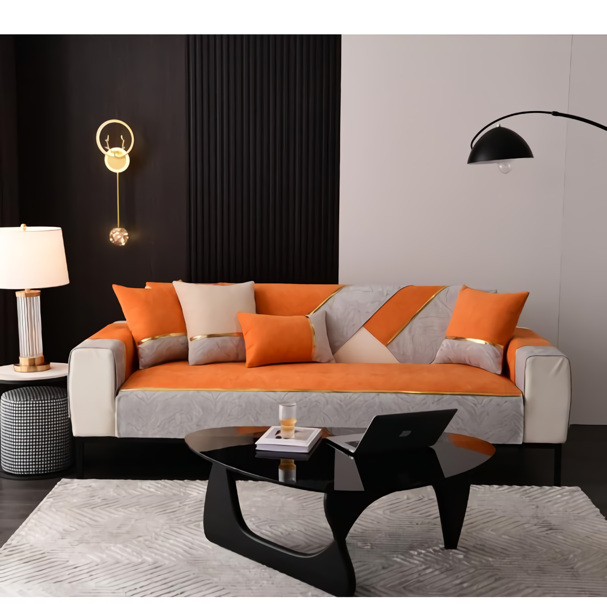 Universal Sofa Cushions For All Seasons Comfortable, Soft, Non-slip, Breathable Seat And Backrest Covers