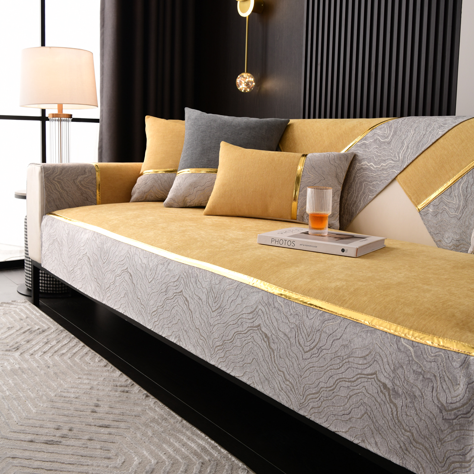Universal Sofa Cushions For All Seasons Comfortable, Soft, Non-slip, Breathable Seat And Backrest Covers