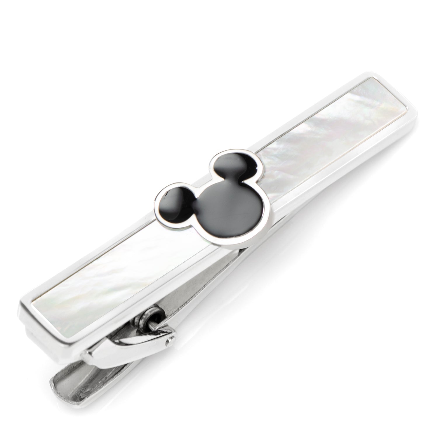 Disney Mickey Mouse Mother Of Pearl Tie Clip
