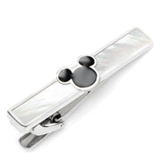 Disney Mickey Mouse Mother Of Pearl Tie Clip