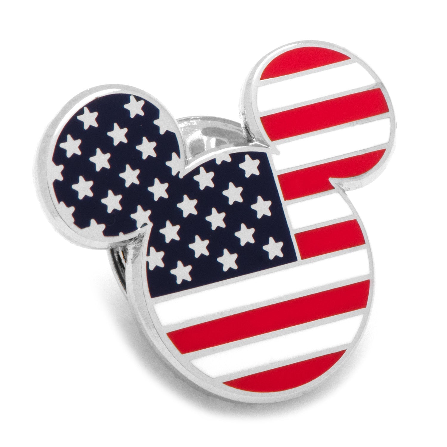 Disney Mickey Mouse Stars And Stripes Lapel Pin