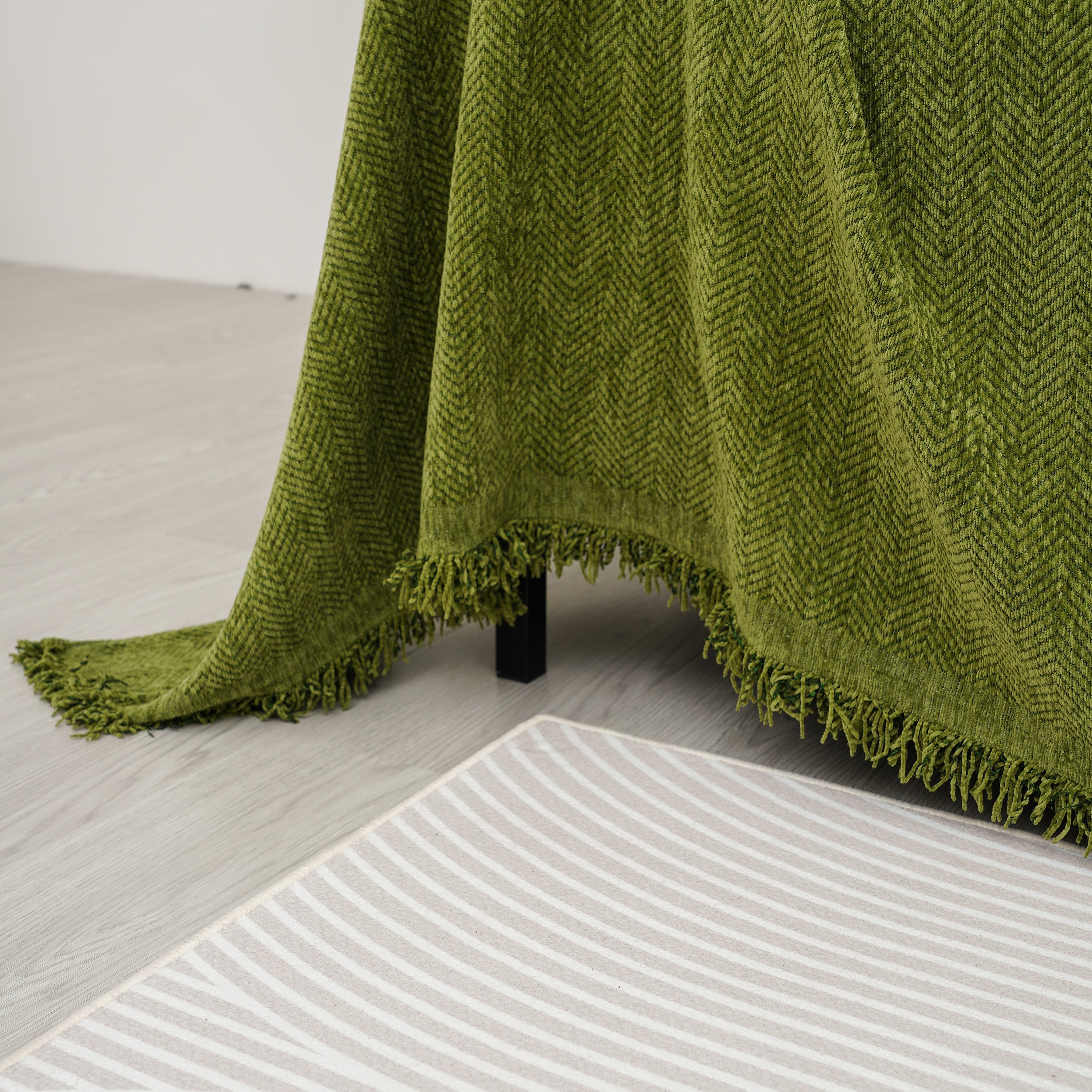 Chenille Herringbone Couch Cover Blanket, Sectional With Washable Covers, Furniture Covers For Sofas