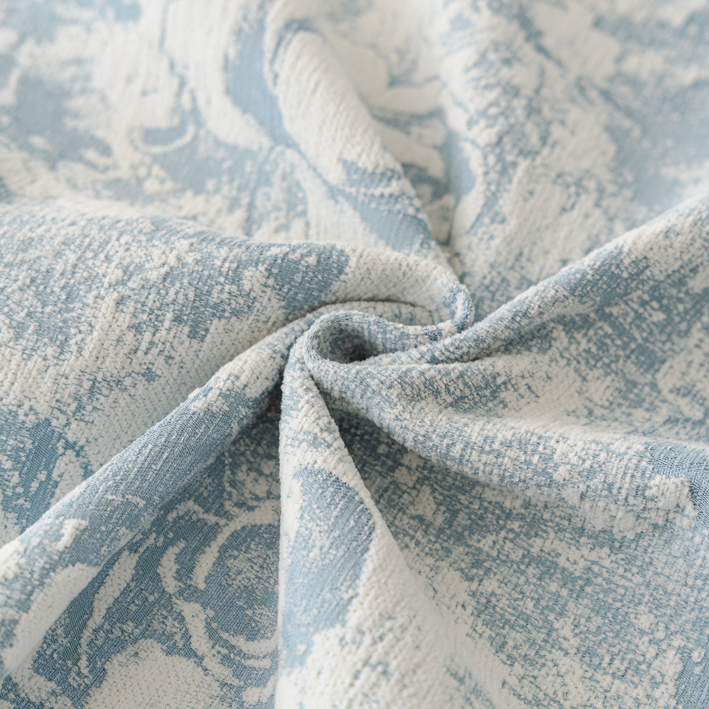 French Chic Style Ruffle Rose Cover Throw For Sofas, Decorative Sectional Covers