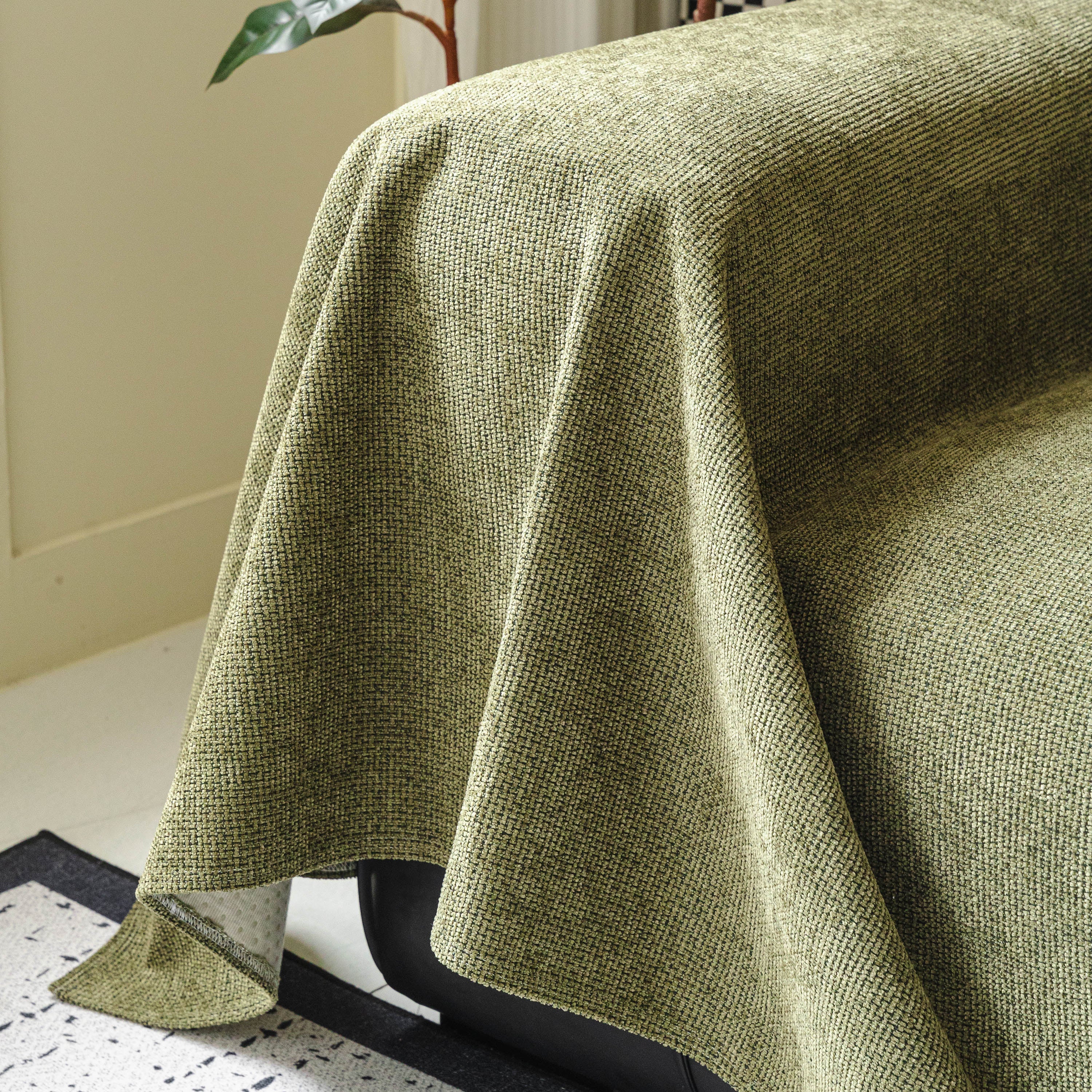 Waterproof Couch Throw Cover For Dogs, Non Slip Slipcover For Leather Fabric Sofa
