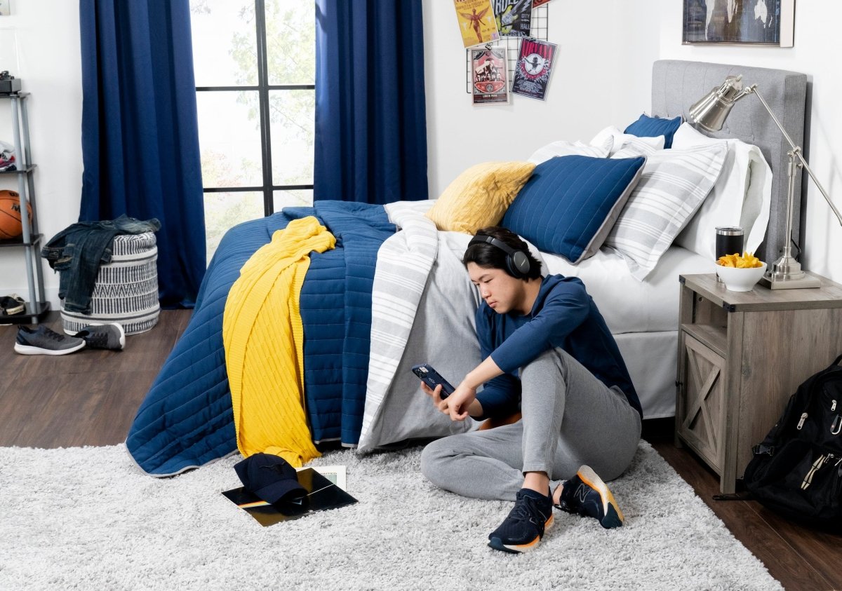 Soft Stripe All Season Quilt/coverlet Set